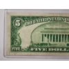 Image 5 : Series of 1928A ~ United States Federal Reserve $5 Bank of Cleveland Redeemable in Gold Note