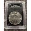 Image 1 : 1991 United States Brilliant Uncirculated American Silver Eagle .999 Silver Troy Ounce
