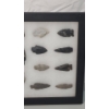 Image 4 : Framed Collection Of (19) Arrowheads