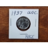 Image 1 : VERY NICE United States 1937 United Buffalo Nickel ~ HIGHER GRADE SPECIMEN!