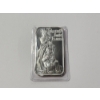 Image 1 : The Locker Mint "Triggered Snow Flakes" 1oz .999 Fine Silver Art Bar 