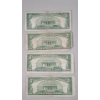 Image 4 : (4) Assorted Series United States $5 Silver Certificates - Face Value: $20.00