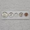 Image 1 : 1960 United States Proof Coin Set - Quarter, Dime and Half-Dollar: 90% Silver