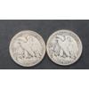 Image 2 : U.S 1941-S & 1941-D Walking Liberty 90% Silver Half Dollars - Face Value: $1.00