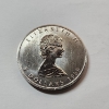 Image 2 : Royal Canadian Mint 1 oz .9999 Fine Silver 1989 Canadian Maple Leaf $5 Coin  