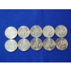 Image 5 : x10 Assorted Years Kennedy Half Dollars 40% Silver Face Value $5.00