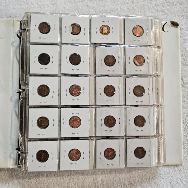 HUGE!!! Dated, Sorted, and Sealed United States Penny Collection in Protective Binder AFV $2.97