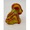 Image 2 : Adorable Degenhart Vintage Glass Dog Figurine- Buttercup Slag