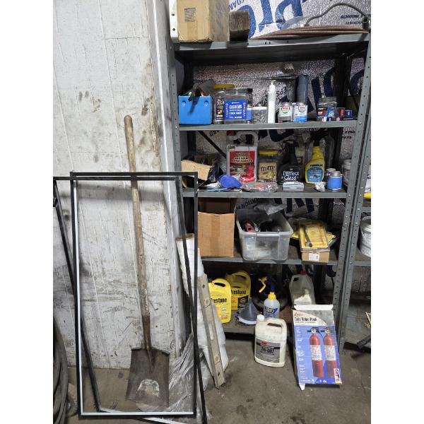 Pick Up Off Site- 115 Ely St. Alliance Oh. Metal Shelf With Many New/Useful Items Shown