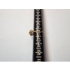 Image 5 : Stunning 10K Yellow Gold Ring with Blue Stones - Size 7.5 - Total Weight: 2.1g
