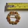 Image 3 : 10K Gold Pin Ft. Leaves & Vines ~ Weighing 3.6 Grams 