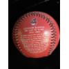 Image 4 : Excellent Condition Collectors Cleveland Indians Baseballs Including Wood Ball! 