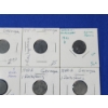 Image 3 : x10 Assorted Wartime Years & Mintmark Germany 1-Reichspfenning Coins Including XF & VF
