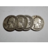 Image 1 : $1.00 Face Value in Assorted United States 90% Silver Washington Head Quarters 