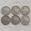 Image 2 : 90% Silver United States Half-Dollar Assortment - AFV $3.00