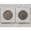 Image 2 : 2 90% Silver Walking Liberty Half-Dollar Coins - AFV $1