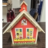 Image 4 : Vintage 1971 Little People Fisher Price Play Family School with Magnetic Alphabet and Numbers