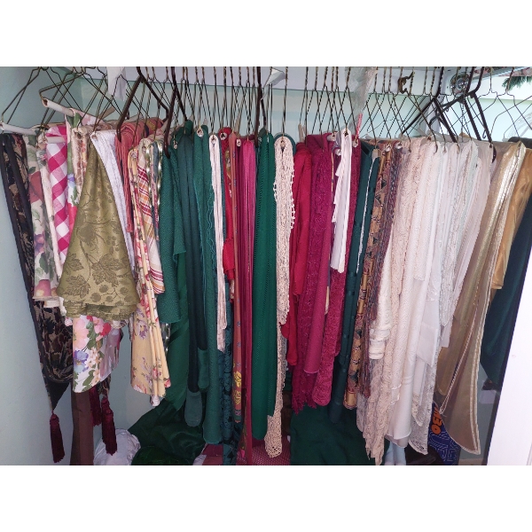 Contents Of Closet Shelves As Shown In Photos Only - All Items In Pictures