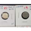 Image 2 : Four Assorted Canadian Sterling Silver 5 Cent Coins - 1880, 1896, 1901 & 1902 - ASW: 0.0346oz Each