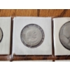 Image 4 : Assorted U.S. Coins In Sleeves Including Eisenhower and Susan B. Anthony Dollars FV: $10.00