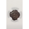 Image 5 : NGC Judaea Alex Jannaeus 103-76 BC AE Prutah Biblical "Widow's Mite" OBV Anchor. RV Star VG Grade