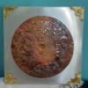 Image 5 : 4 Pcs - 12" Copper Hammered Oriental Dragon Plaques - Excellent Vintage Pieces