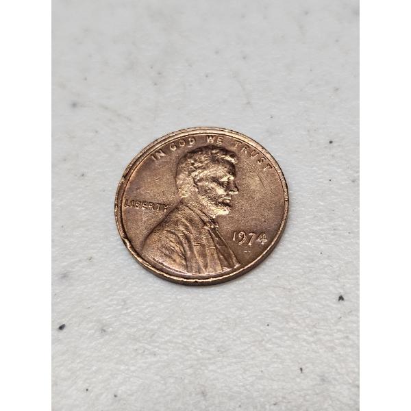 Penny (1) - Off-Center Print, No Mint Mark