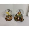 Image 1 : Snow White and the Seven Dwarfs Musical Snow Globes - Disney - Enesco "Waltz of the Flowers"