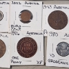 Image 11 : Large Lot of over 60 Assorted World Coins: Australia Argentina, Aruba, Algeria, & More!! 