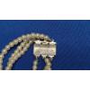 Image 5 : Sterling Silver Necklace & Faux Pearl Necklace With Sterling Clasp - Weight: 18.8g