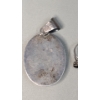 Image 3 : Sterling Silver Pendant & Ring With Black Onyx - Size 7.5 - Total Weight: 28.9g