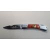 Image 1 : Brand New "U.S Army" Frost Cutlery Folding Pocket Knife With 4.5" Barracuda Wood Handle 3” Blade