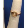 Image 5 : 10K Gold Ring With Emeralds & 10K Gold Open Setting Ring With Clear Stones -Total Weight: 3.5g