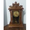 Image 1 : Antique Seth Thomas Gingerbread Kitrchen Clock w Chime
