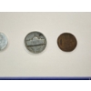 Image 8 : The WWII Coin & Stamp Collection 1944: 5 Coins in Binder Sheet w/ Info Card - Collectible 
