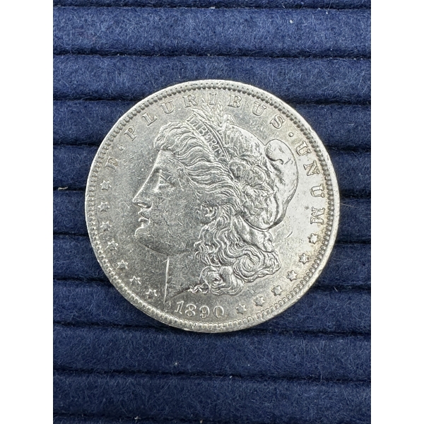 1890-O Morgan Silver Dollar - Superb Condition