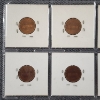 Image 6 : COMPLETE 7 PIECE SAN FRANCISCO MINT Lincoln Pennies DATING 1968-1974 ~ ALL UNCIRCULATED! ~ 7 COINS!
