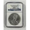 Image 1 : 2013 United States American Silver Eagle .999 Fine Silver Troy Ounce Coin -West Point Mint