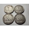 Image 3 : Four 90% Silver United States Walking Liberty Half Dollars ~ $2.00 in Face Value! ~ 