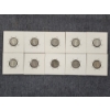 Image 6 : Ten Assorted Silver Mercury Dimes in Great Condition in Sleeves - $1.00 Face Value