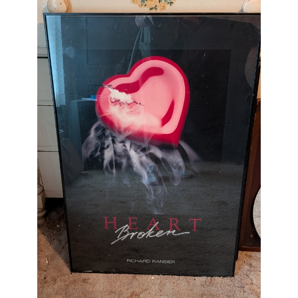 Heartbroken Framed Poster, And Bull Durham Cardboard Poster