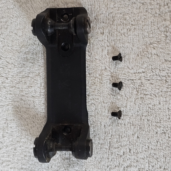 Vintage Redfield Junior Standard Windage Adjustable Rifle Scope Mount Base With Three Screws (4")