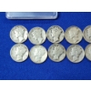 Image 4 : Assorted U.S. Silver Coins Including Franklin & Kennedy 1/2's, Barber Dime, Mercury Dimes FV: $3.40 