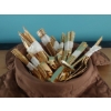 Image 1 : Vintage Set Of "Golden Lifetime Cutlery" In Unused Condition - 60 Pcs Plus Bucket
