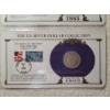 Image 2 : Two U.S. Silver Morgan Dollars in Display Cards & Protective Binder Page - 1885-O & 1899-O