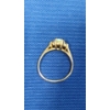 Image 5 : 14K Gold Opal Ring With Diamonds - Size: 5 - Weight: 1.4g