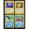 Image 1 : Lot of Four Vintage Pokemon Trading Cards - Misty's & Lt. Surge - Gym Challenge & Gym Heroes