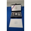 Image 1 : 1997 United States Mint Premier Silver Proof Set - Includes 1997-S Kennedy Silver Proof Half Dollar