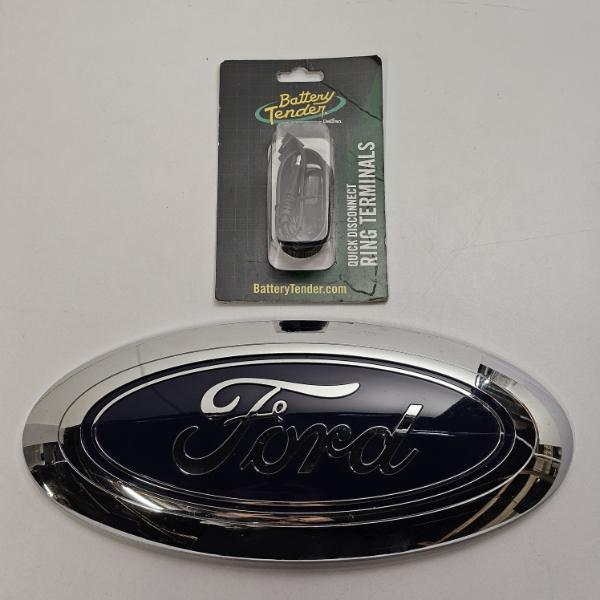 Battery Tender Ring Terminals And Custom Ford Emblem
