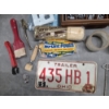 Image 6 : Vintage Collectables Including Paint Rollers & Scraper, Wood Caddy, Cigar Box And More